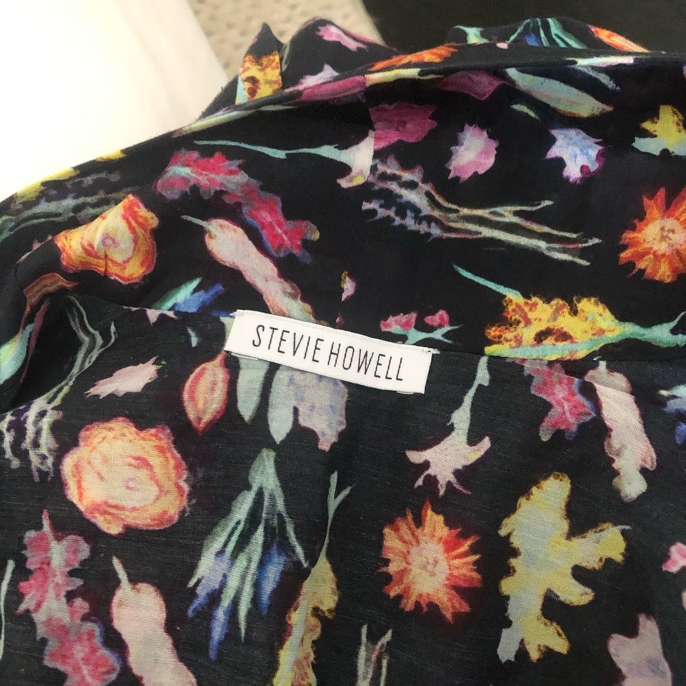 STEVIE HOWELL FLORAL ROBE AND BAG - Picture 4 of 5
